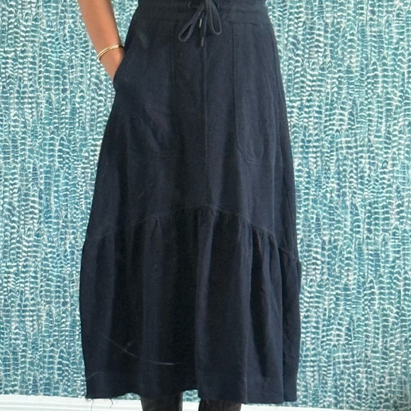 ME+EM Navy Maxi Skirt - Picture 2 of 8